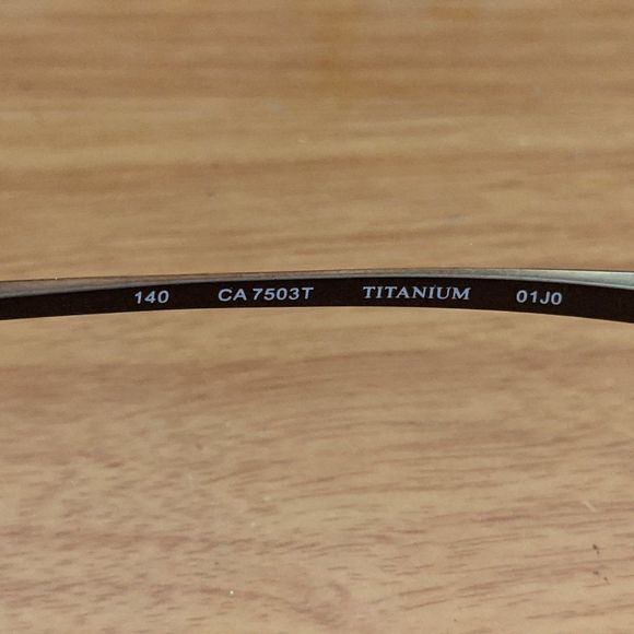 Carrera Eyeglasses 7503T 019J0 140💥PRICE DROP💥 - Picture 7 of 7